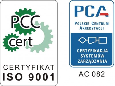 leszczyńska firma Lespin Sp. z oo.o. z systemem jakości ISO 9001 - 2015
